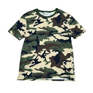 Sandro Camo Tee Size 1